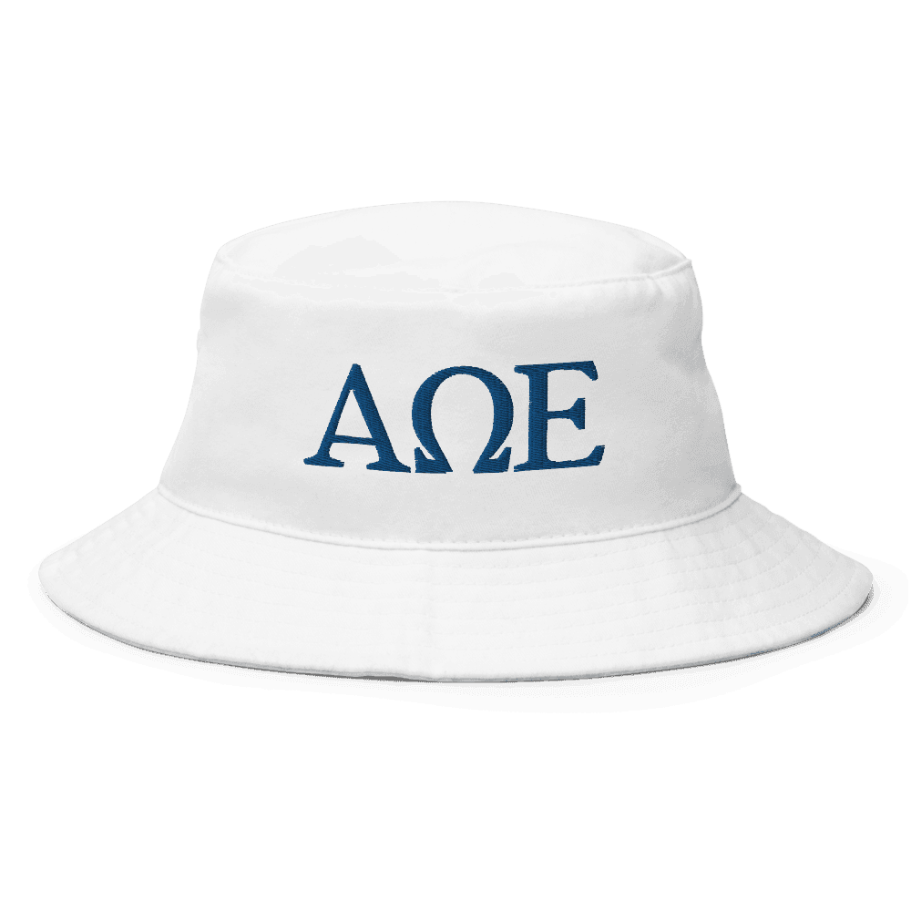 Alpha Omega Epsilon Officially Licensed Bucket Hat Greek Life