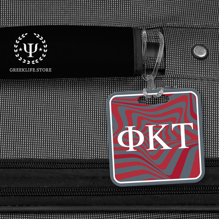 Phi Kappa Tau Luggage Bag Tag (square)