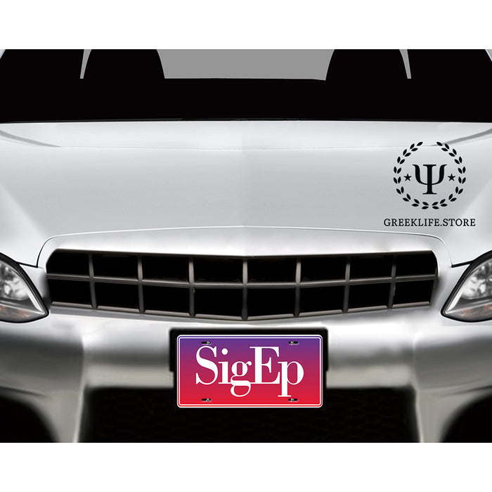 Sigma Phi Epsilon Decorative License Plate