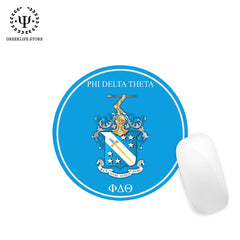 Phi Delta Theta Absorbent Ceramic Coasters with Holder (Set of 8)