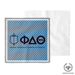 Phi Delta Theta Absorbent Ceramic Coasters with Holder (Set of 8)