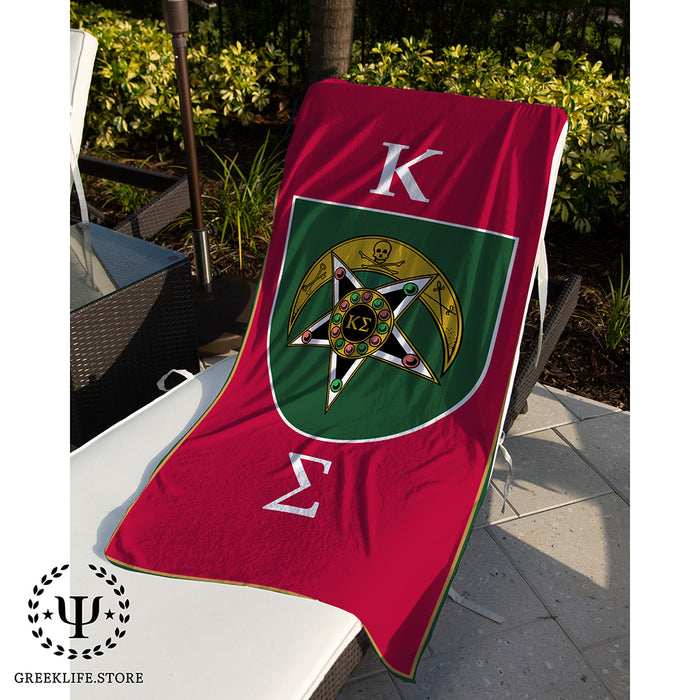 Kappa Sigma Beach & Bath Towel Rectangle 30″ × 60″