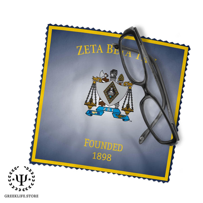 Zeta Beta Tau Eyeglass Cleaner & Microfiber Cleaning Cloth - greeklife.store