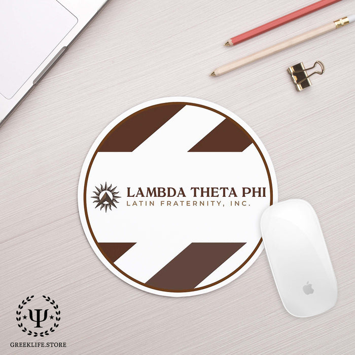 Lambda Theta Phi Mouse Pad Round