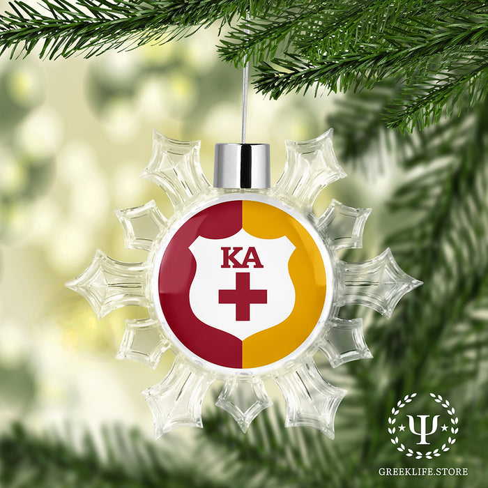Kappa Alpha Order Christmas Ornament - Snowflake