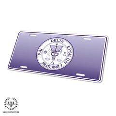 Phi Delta Epsilon Decorative License Plate