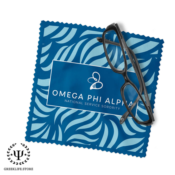 Omega Phi Alpha Eyeglass Cleaner & Microfiber Cleaning Cloth