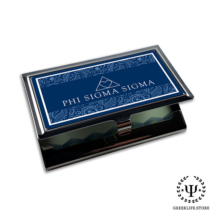 Phi Sigma Sigma Business Card Holder