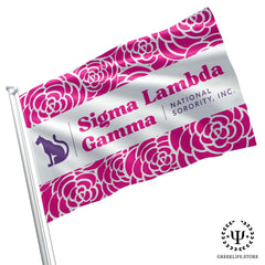 Sigma Lambda Gamma Luggage Bag Tag (Rectangular)