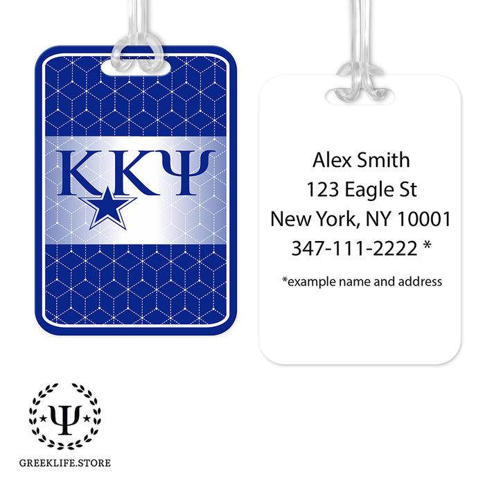 Kappa Kappa Psi Luggage Bag Tag (Rectangular)