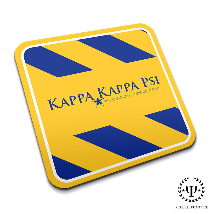 Kappa Kappa Psi Beverage Coasters Square (Set of 4)