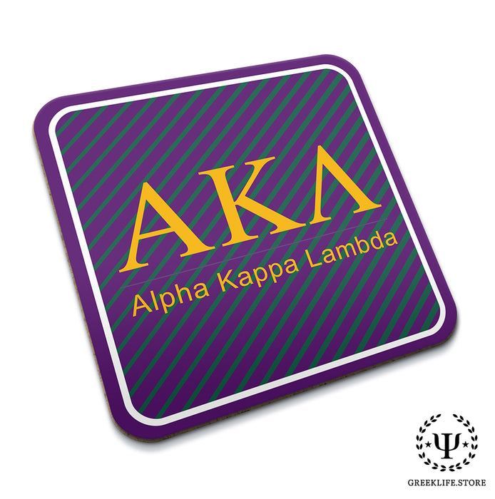Alpha Kappa Lambda Beverage Coasters Square (Set of 4)