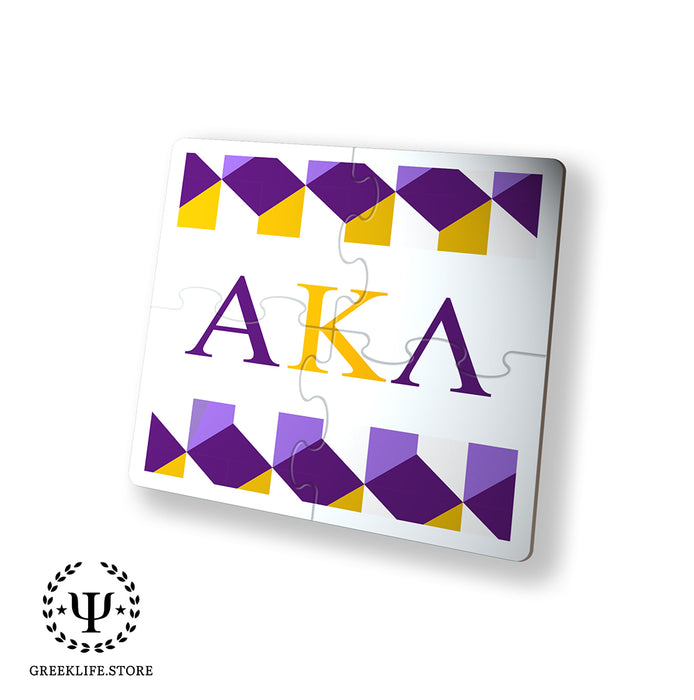 Alpha Kappa Lambda Beverage Jigsaw Puzzle Coasters Square (Set of 4)