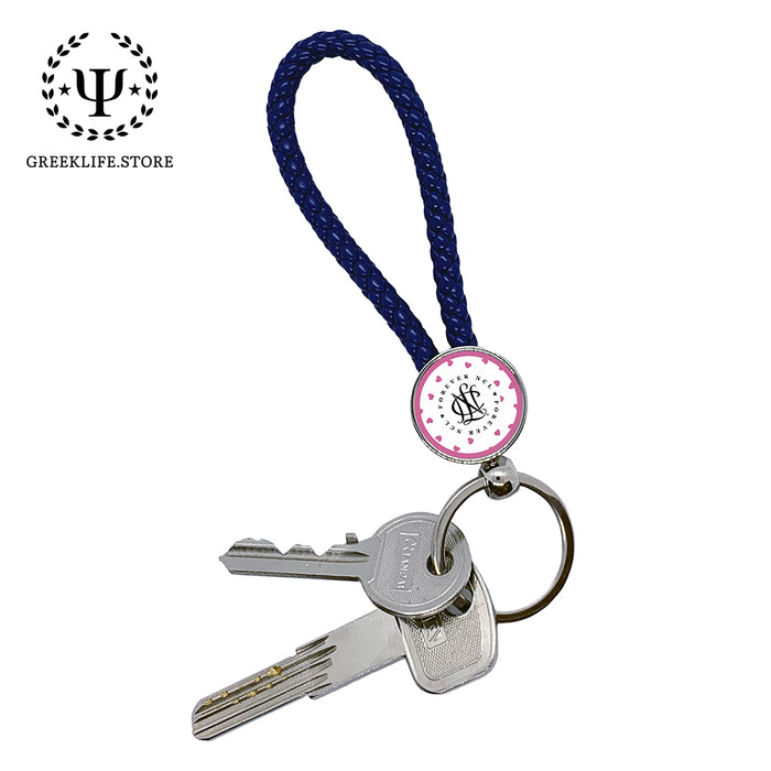National Charity League Key chain round