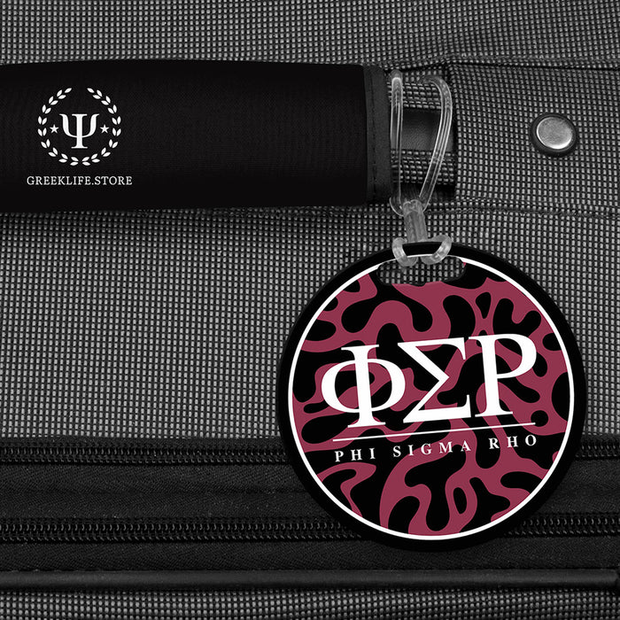 Phi Sigma Rho Luggage Bag Tag (round)