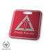 Triangle Fraternity Luggage Bag Tag (square) - greeklife.store