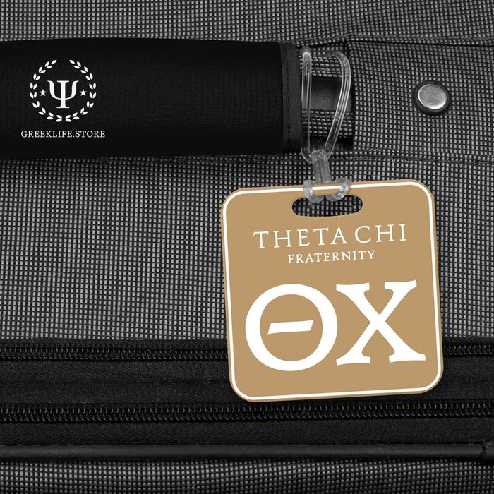 Theta Chi Luggage Bag Tag (square) - greeklife.store