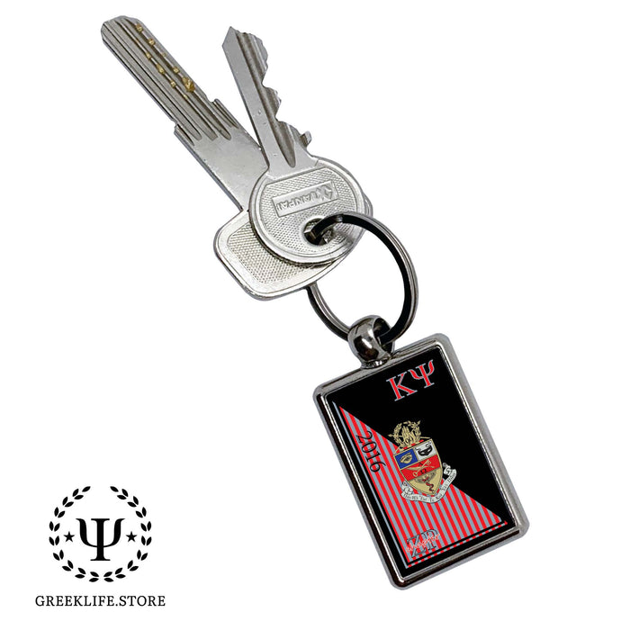 Kappa Psi Keychain Rectangular