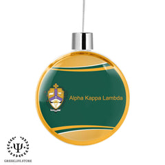Alpha Kappa Lambda Luggage Bag Tag (round)