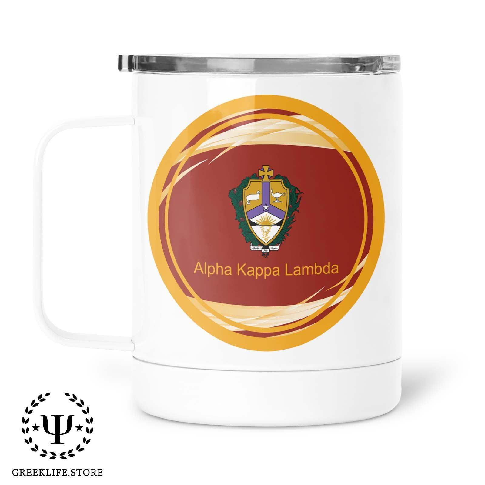 Alpha Kappa Lambda Stainless Steel Travel Mug 13 OZ — GreekLife.Store