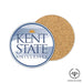 Kent State University Beverage coaster round (Set of 4) - greeklife.store