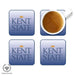 Kent State University Beverage Coasters Square (Set of 4) - greeklife.store