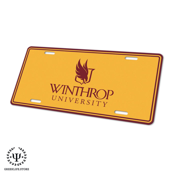 Winthrop University Decorative License Plate - greeklife.store
