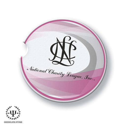 National Charity League Car Cup Holder Coaster (Set of 2) - greeklife.store