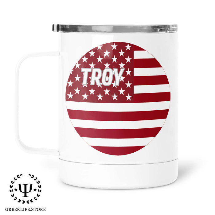 Troy University Stainless Steel Travel Mug 13 OZ