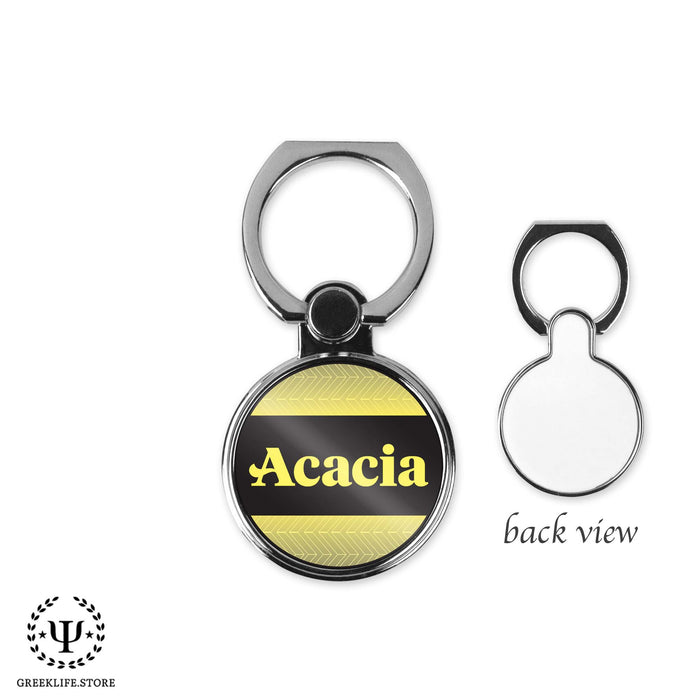 Acacia Fraternity Ring Stand Phone Holder (round)
