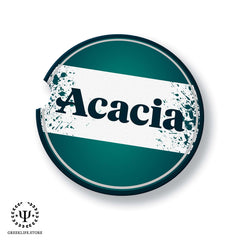 Acacia Fraternity Luggage Bag Tag (round)