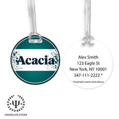 Acacia Fraternity Luggage Bag Tag (square)