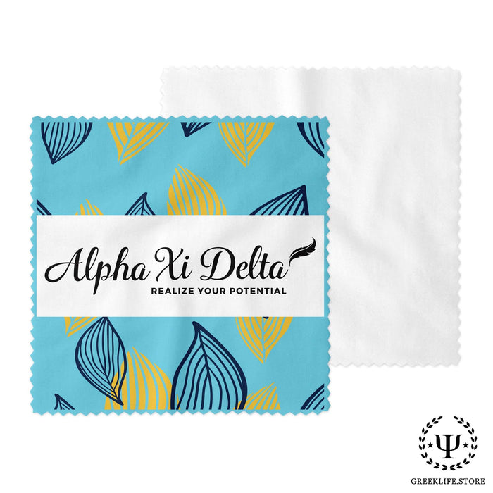 Alpha Xi Delta Eyeglass Cleaner & Microfiber Cleaning Cloth - greeklife.store