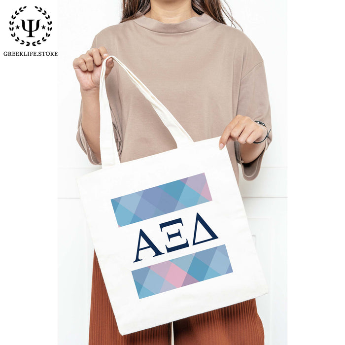 Alpha Xi Delta Canvas Tote Bag