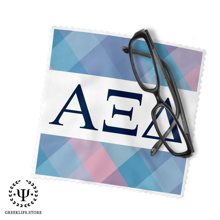 Alpha Xi Delta Eyeglass Cleaner & Microfiber Cleaning Cloth - greeklife.store