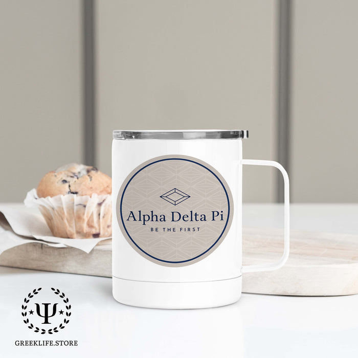 Alpha Delta Pi Stainless Steel Travel Mug 13 OZ