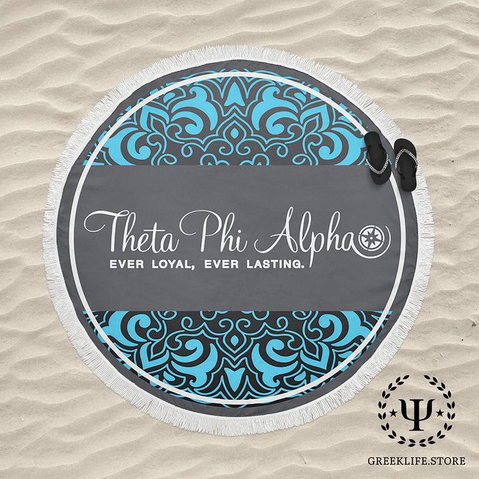 Theta Phi Alpha Beach & Bath Towel Round (60”)