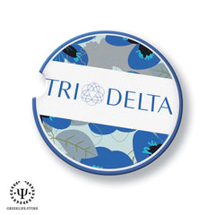 Delta Delta Delta Car Cup Holder Coaster (Set of 2)