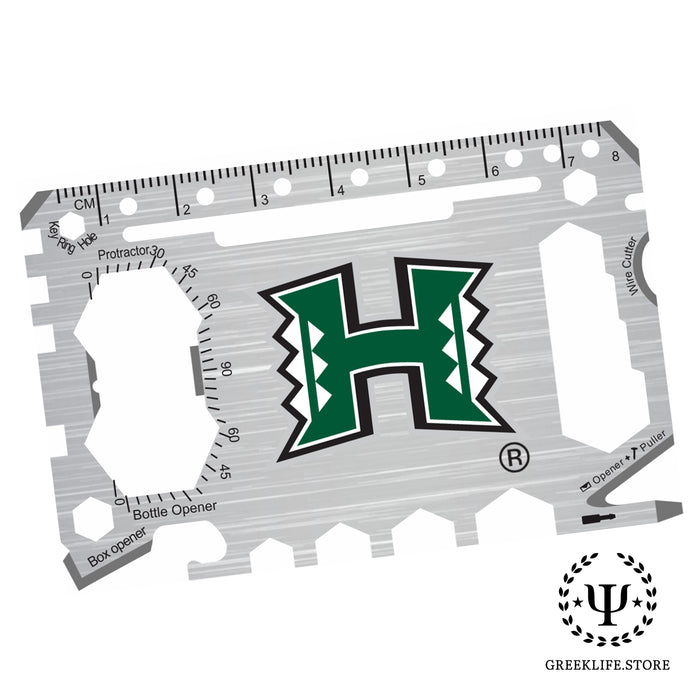 University of Hawaii MANOA 46-in-1 Pocket Multi-Tool Card