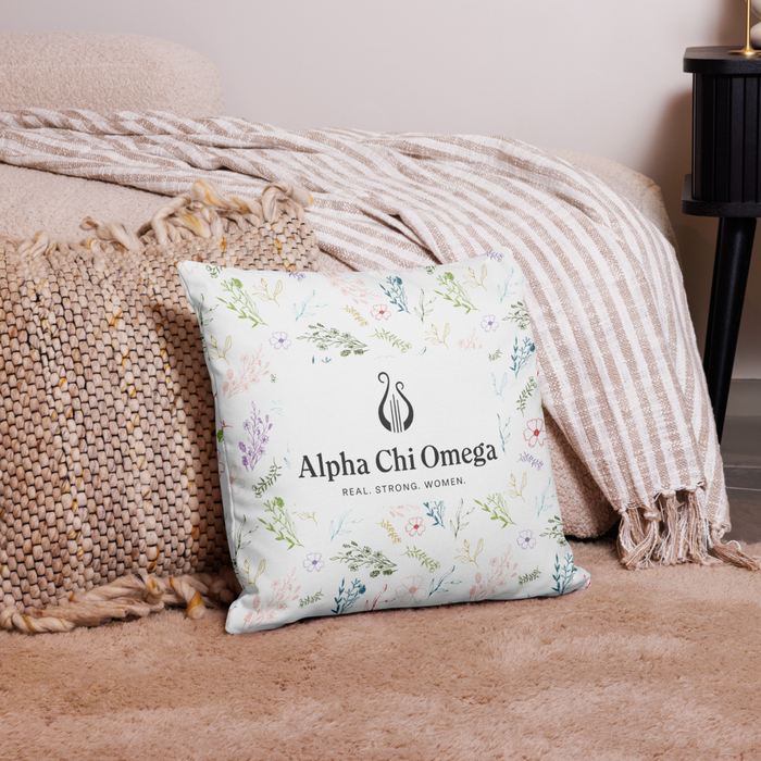 Alpha Chi Omega Pillow Case