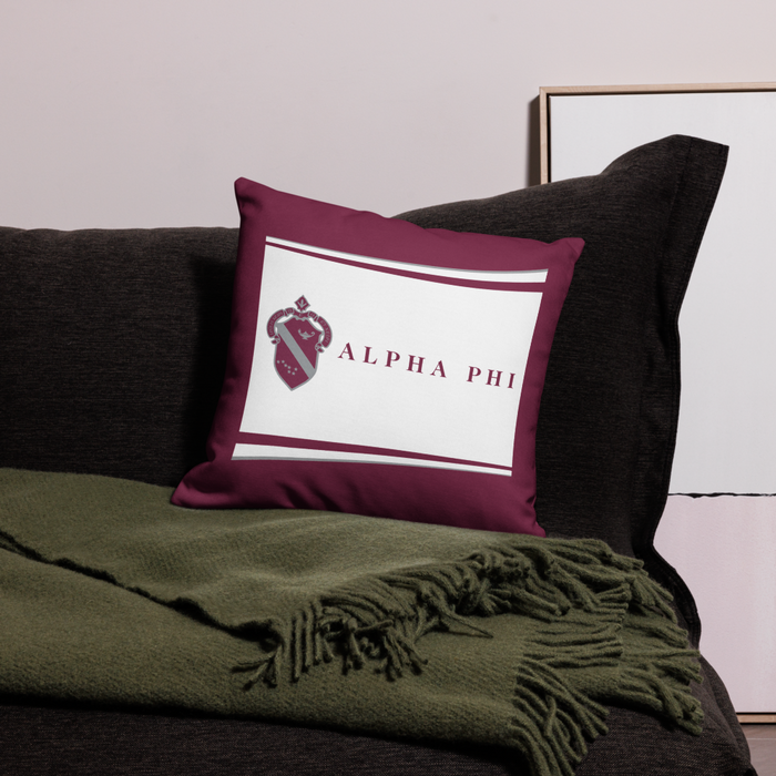 Alpha Phi Pillow Case
