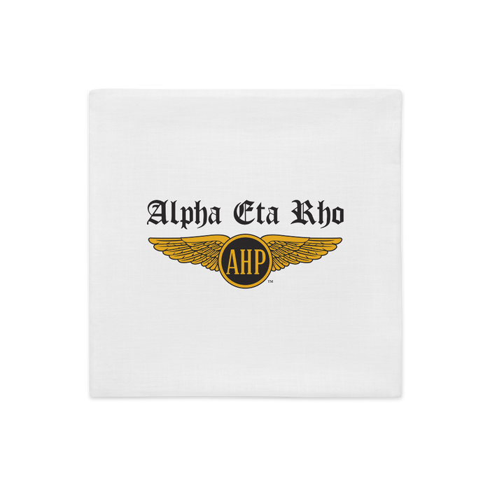 Alpha Eta Rho Pillow Case