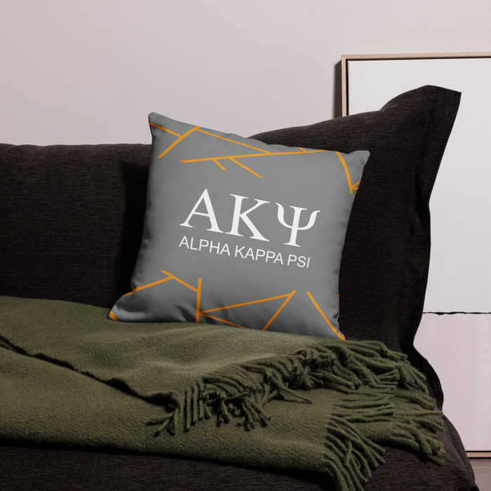 Alpha Kappa Psi Pillow Case