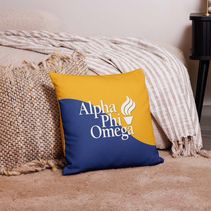 Alpha Phi Omega Pillow Case