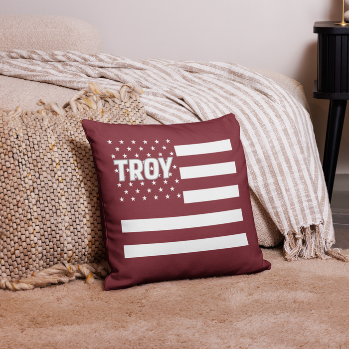 Troy University Pillow Case