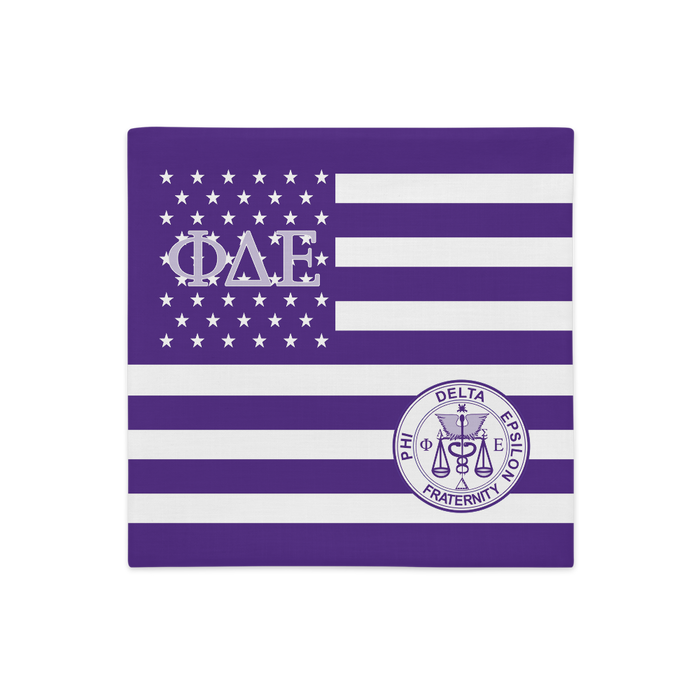 Phi Delta Epsilon Pillow Case