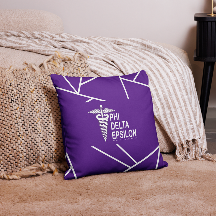 Phi Delta Epsilon Pillow Case