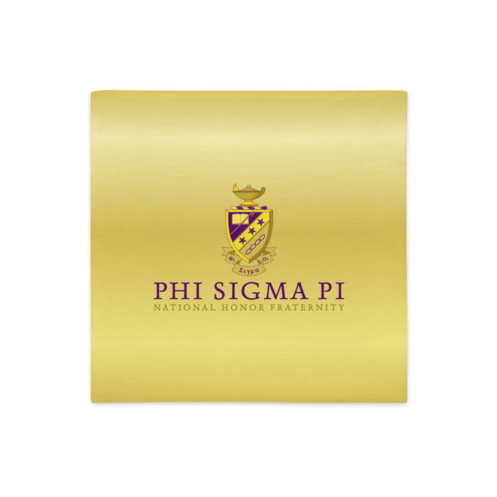 Phi Sigma Pi Pillow Case