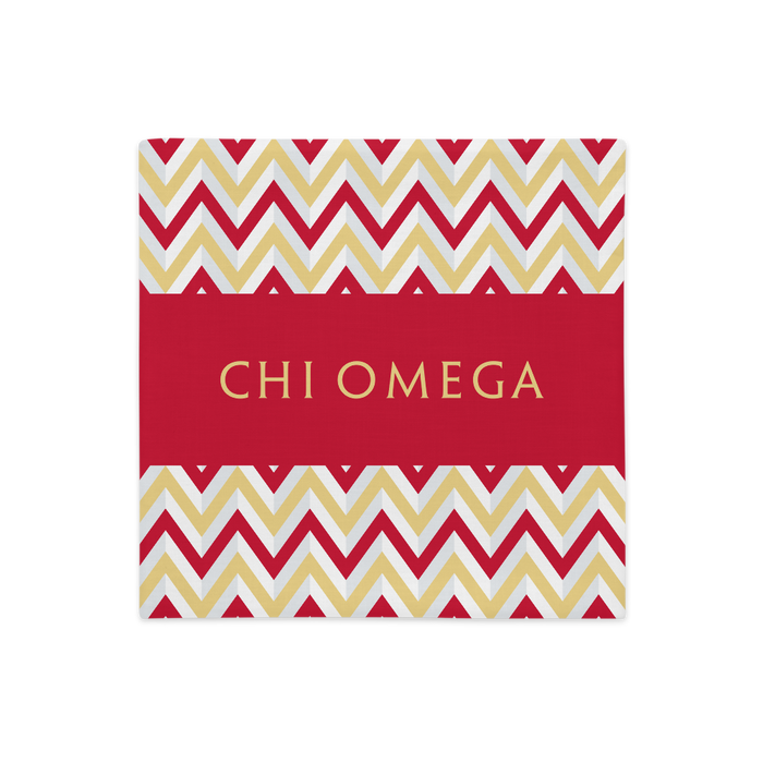 Chi Omega Pillow Case