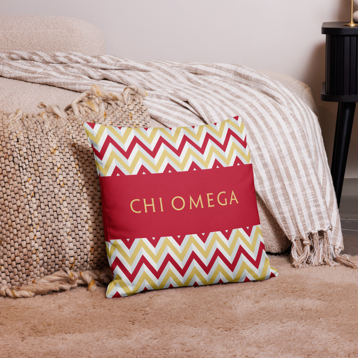 Chi Omega Pillow Case